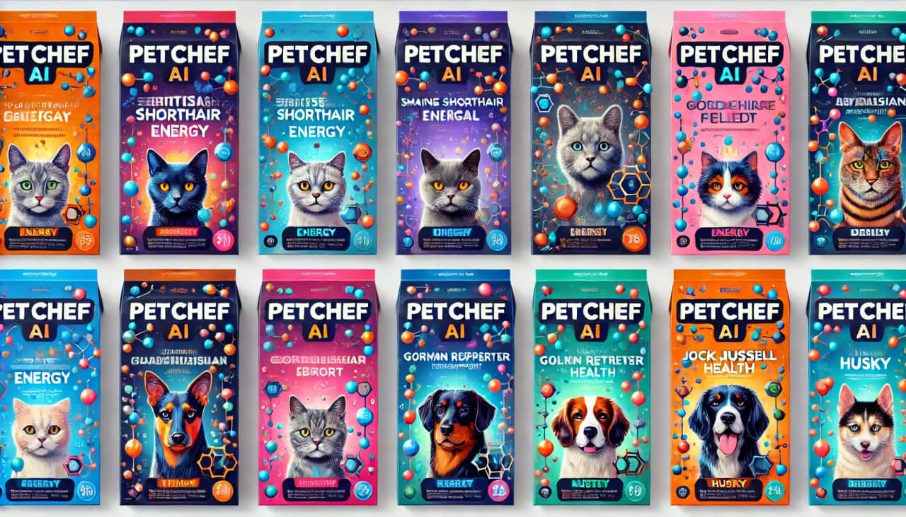 Лінійка упаковок PetChef AI